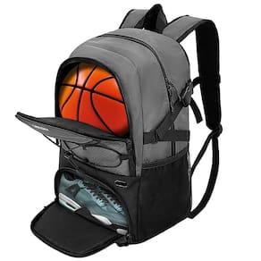 Mochila de basquete DAFISKY com compartimentos para bolas e sapatos