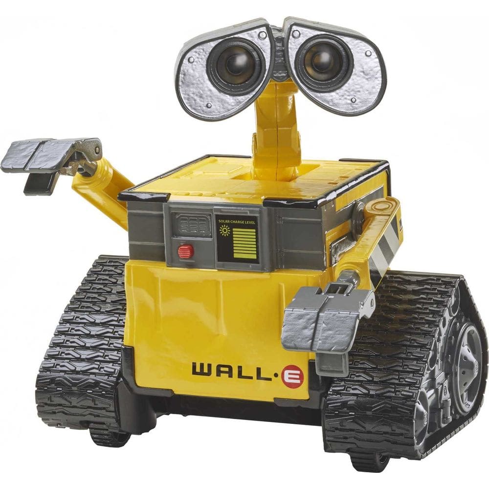 Brinquedo robótico Mattel Disney Pixar WALL-E com controle remoto