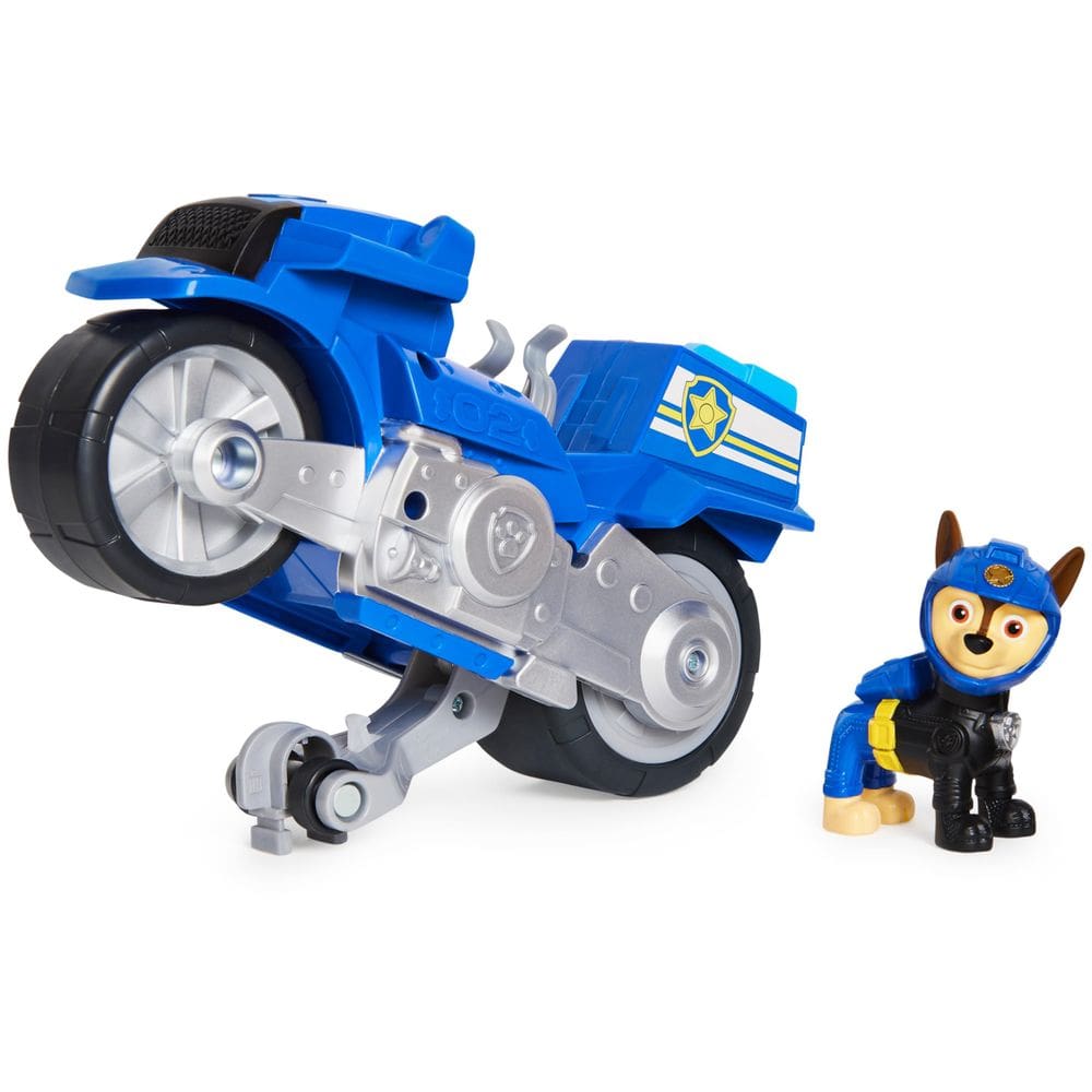 Veículo de brinquedo Paw Patrol Moto Pups Chase com boneco de mais de 3 anos