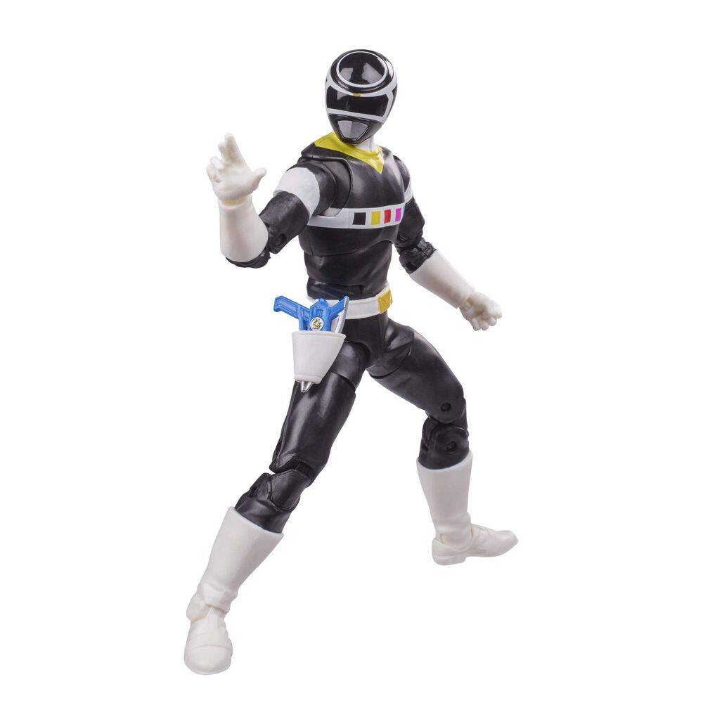 Boneco de ação Power Rangers Lightning Collection Black Ranger