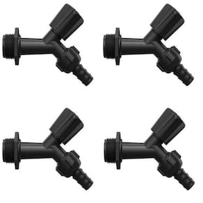 Kit 4 Torneiras De 3/4 Para Jardim Tanque Areas Externas
