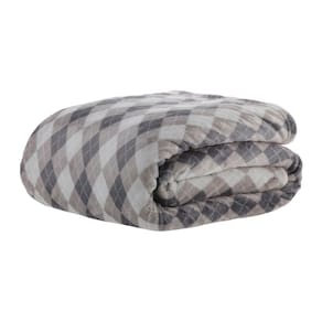 Cobertor Blanket Vintage Toque De Seda Estampado - Kacyumara - Argile - Queen