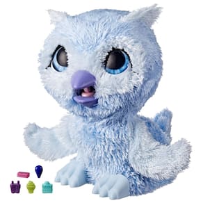 Brinquedo interativo FurReal Lil` Wilds Owlen The Owl para crianças a partir de 4 anos