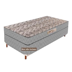 Colchão Solteiro Duoface Unique D23 16cmx88cmx188cm Paropas By Ecosono Prata