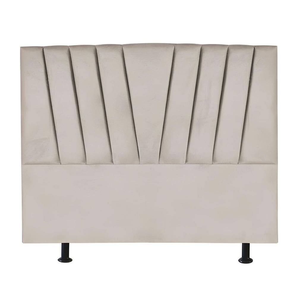 Cabeceira Estofada Cama Casal Queen Size 160 cm Louise Suede