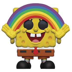 Funko Pop! Animação Bob Esponja Calça Quadrada Bob Esponja Arco-Íris