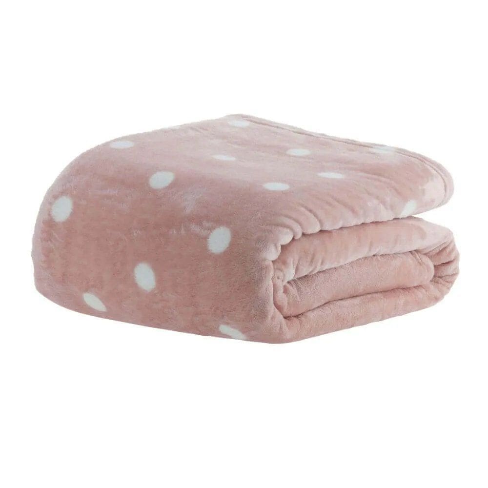 Cobertor Blanket Vintage Toque De Seda Estampado - Kacyumara - Ball Rose - Solteiro