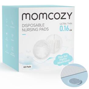 Almofadas de amamentação descartáveis Momcozy Ultra-Thin 60 unidades