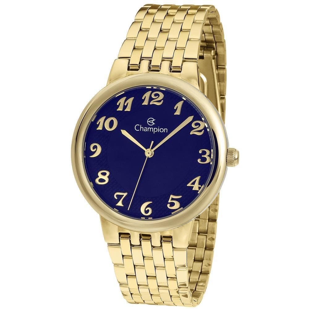 Relógio Champion Feminino Ref: Cn20453A Casual Dourado