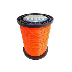 Fio Nylon Quadrado 3,00Mm, Bobina 2,25Kg, Aprox 279M