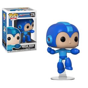 Figura colecionável Funko Pop Games Megaman Jumping Megaman