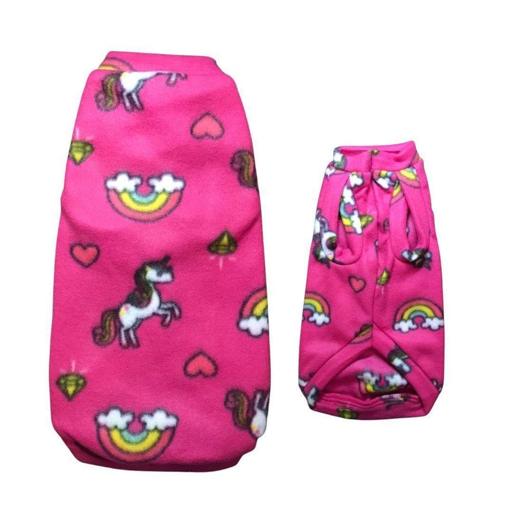 Roupa de Frio para Cães Soft Rosa Tamanho EGG