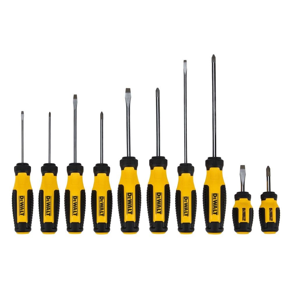 Conjunto de chaves de fenda DEWALT Fixed Bar (10 unidades) DWHT65201