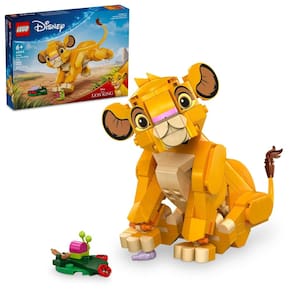 Brinquedo de construção LEGO Disney Simba The Lion King Cub 43243