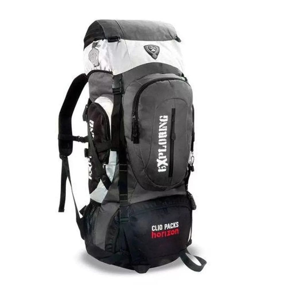 Mochila Cargueira Clio 100% Poliéster Preta 70 Litros