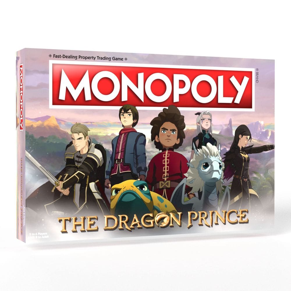 Jogo de Tabuleiro USAOPOLY Monopoly: The Dragon Prince | Mais de 8 anos