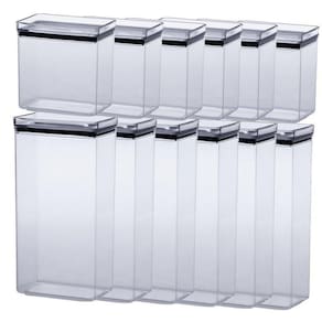 Potes Hermeticos Lumini 12 Peças -2600Ml,1300Ml-Cod:Kit0031