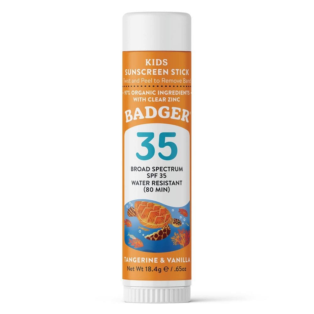 Protetor solar Stick Badger Kids SPF 35 Mineral 19 mL orgânico