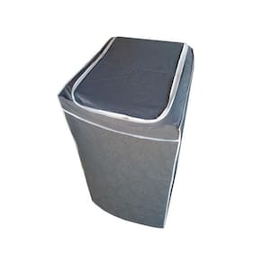 Capa Máquina Electrolux Brastemp 7Kg 8Kg 9Kg 10Kg 11K Cinza