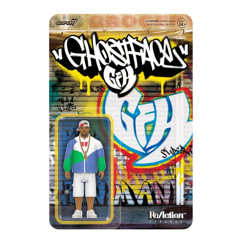 Figura de ação Super7 Ghostface Killah Can It Be All So Simple