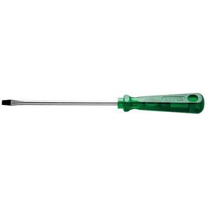 Chave De Fenda Ponta Chata Em Aço Cromo Vanadio 9X250 Mm 3/8X10 Tramontina Pro