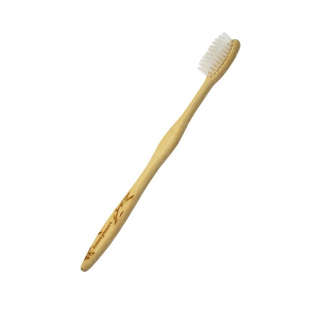 Escova De Dente De Bambu Beegreen - Natural