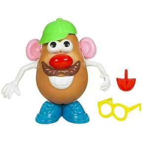 Toy Mr Potato Head Hasbro com 1 corpo, 1 base e 9 acessórios