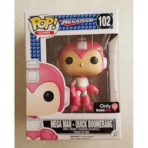 Funko POP! Jogos exclusivos para Mega Man Quick Boomerang #102