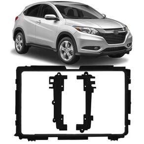 Moldura De Painel 2 Din 9 Pol Honda Hrv 2015 2016/2020