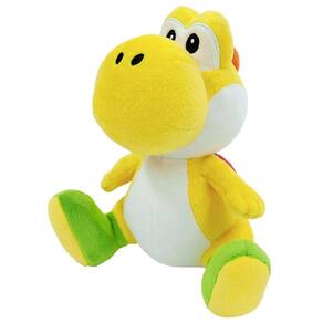 Brinquedo de pelúcia Little Buddy Super Mario All Star Yoshi amarelo 18 cm