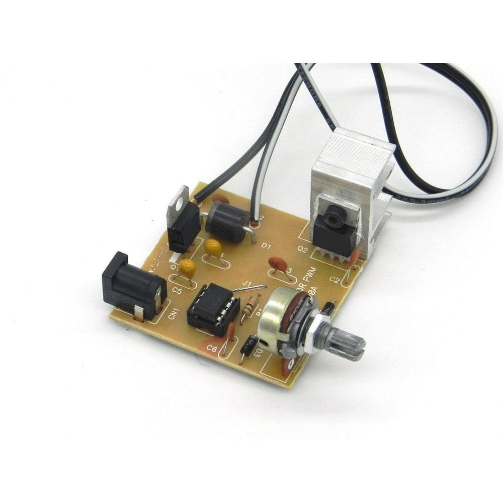 Controlador De Velocidade Motor 12V 20A Pwm 0 A 100%