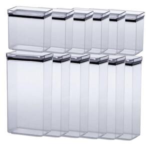 Potes Hermeticos Lumini 12 Peças -2600Ml,1300Ml-Cod:Kit0031