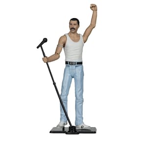 Figura de ação McFarlane Toys Music Maniacs Rock Freddie Mercury