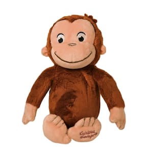 Brinquedo de pelúcia Kids Preferred Curious George de 20 cm