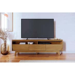 Rack Selene para TV de até 75 polegadas - Cumaru - Madetec