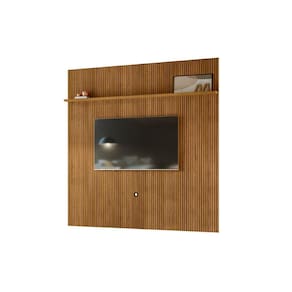 Painel Piso-Teto New Guaporé para TV de até 75 polegadas - Cumaru - Madetec