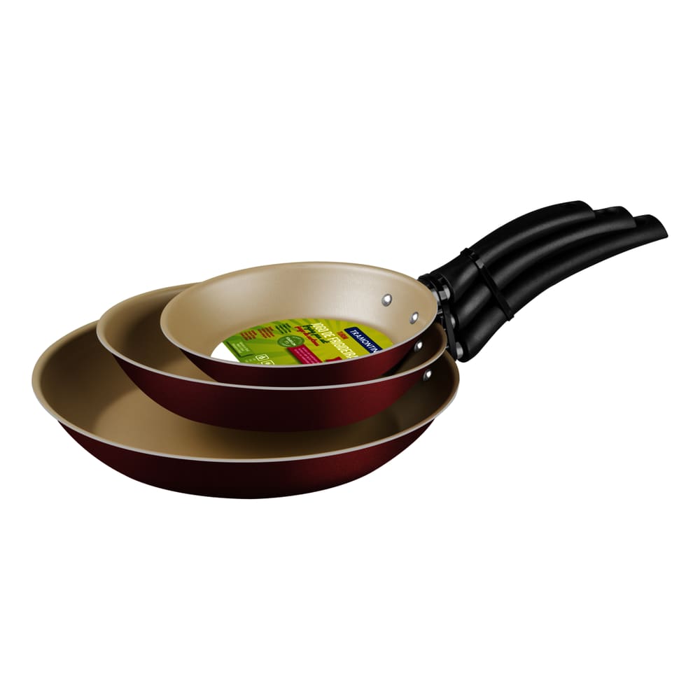 Jogo de frigideiras 3 peças Tramontina