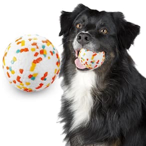 Bola de brinquedo para cães JEROCK indestrutível para mastigadores agressivos