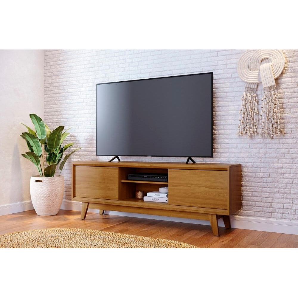 Rack Atlas para TV de até 70 polegadas - Cumaru - Madetec
