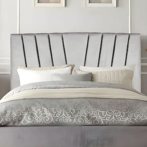 Cabeceira Casal Box de Cama Estofada 140 cm Antonella Veludo
