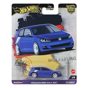 Carro de brinquedo Hot Wheels Premium Car Culture Volkswagen Golf Mk 7