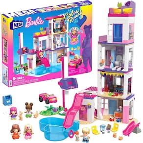 Construindo um conjunto de brinquedos Mega Barbie Color Reveal DreamHouse