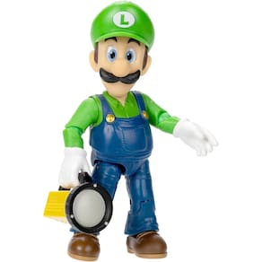 Boneco de ação THE SUPER MARIO BROS. FILME Luigi 12cm com lanterna