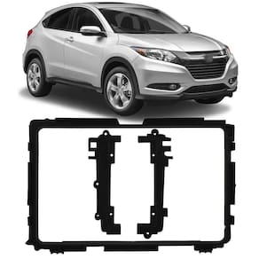 Moldura De Painel 2 Din 9 Pol Honda Hrv 2015 2016/2020