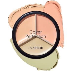Corretivo THESAEM Cover Perfection Triple Pot 03 Correct Up Beige
