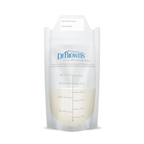 Sacos de armazenamento de leite materno Dr. Brown`s 180 ml (100 ct)