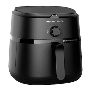 Fritadeira AIR FRYER 6,2L Serie 1000 Philips Walita - NA130/00  Preto  110 VOLTS