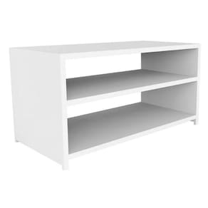 Sapateira Em Mdf Branco Decoração Multi Uso - Sb Móveis