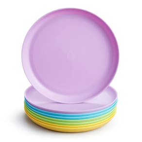 Plate Munchkin Multi para bebês e crianças pequenas, pacote com 8