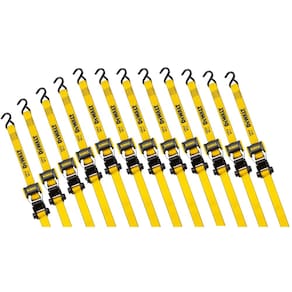 Alças de amarração com catraca DEWALT DXBC18001-12PK, pacote com 12